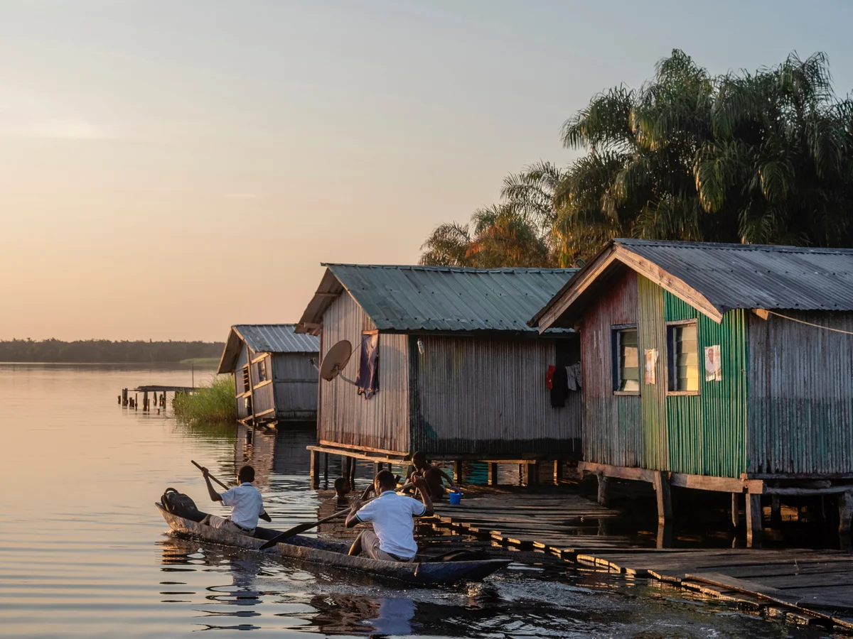 Nzulezo stilt village