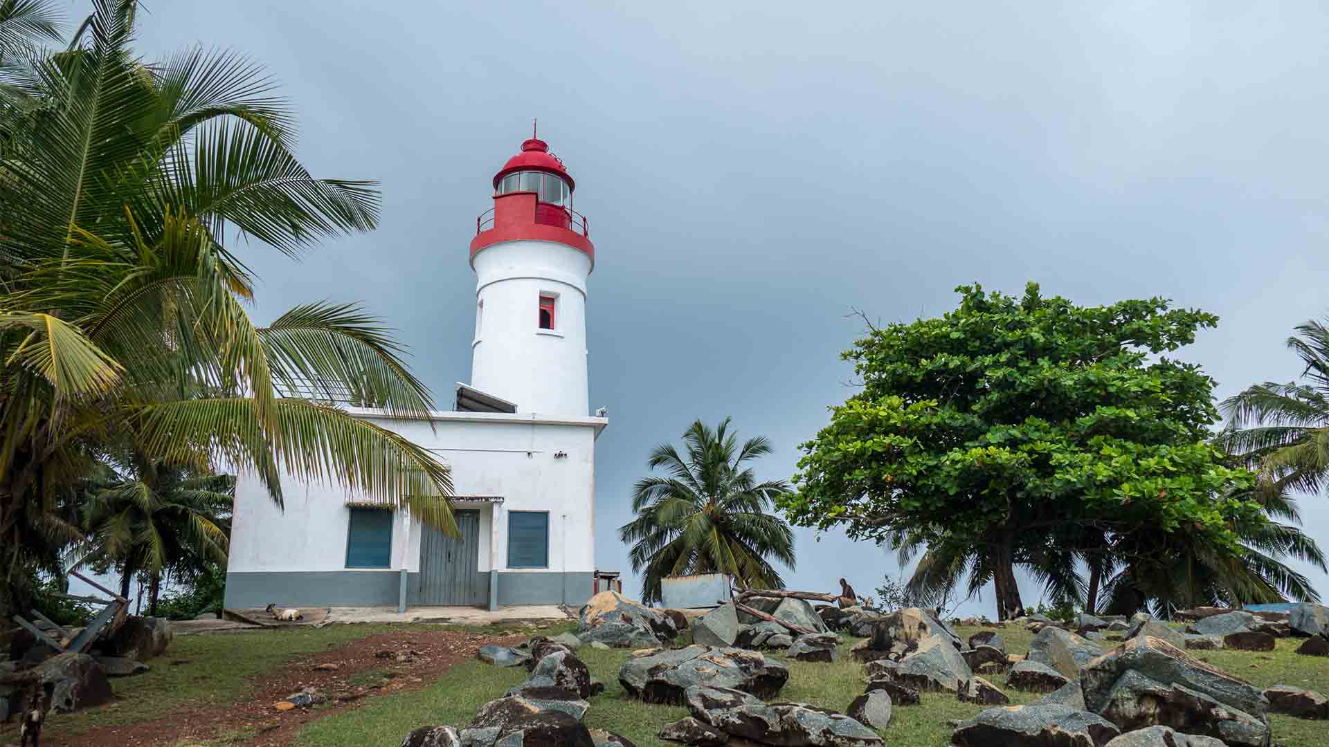 Southernmost tip of Ghana.