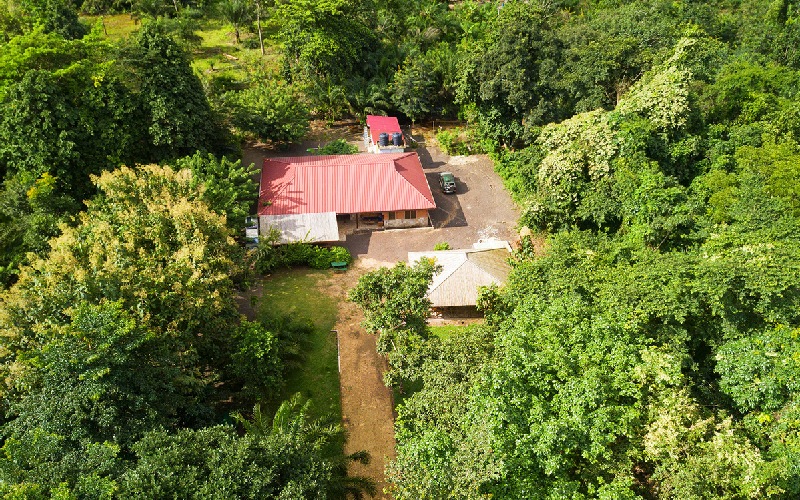 Tagbo Falls Aerial view