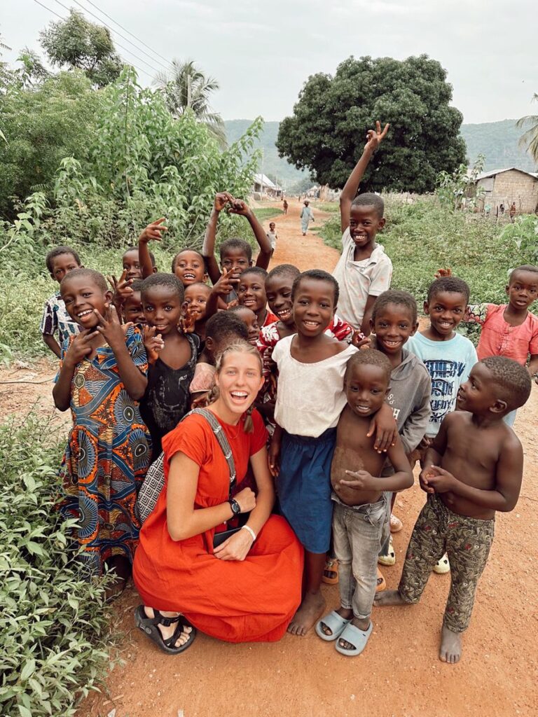 Solo female traveller in ghana